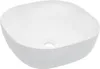 vidaXL Waschbecken 42,5 x 42,5 x 14,5 cm Keramik Weiß -  Produktbild-Vorschau 8