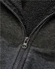 Sweatjacke mit Teddyfutter schwarz-melange, 3XL Produktbild-Vorschau 3