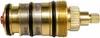 A close-up studio shot of a brass faucet cartridge. Produktbild-Vorschau