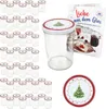 A collection of glass jars and a recipe book. Produktbild-Vorschau