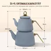 Homelux Teekanne Set, Wasserkessel Induktion Teekocher aus Produktbild-Vorschau 6