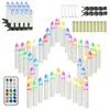 Bougies LED sans fil pour sapin de Noël, avec clips, Voir les images du produit 1