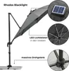 Schneider Ampelschirm Rhodos Blacklight anthrazit Ø 300 cm Produktbild-Vorschau 7
