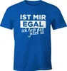 Herren T-Shirt mit Spruch Ist mir Egal ich lass das jetzt Produktbild-Vorschau 1