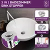 M. ROSENFELD HOME Korek do umywalki z sitkiem – pop-up Podgląd zdjęcia produktu 5