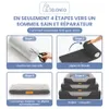 Lit orthopédique pour chien ELONEO, taille XL - Gris Voir les images du produit 7