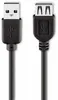 Goobay 93599 Rallonge USB 2.0 Hi-Speed, noir, 1.8 m - USB Voir les images du produit 1