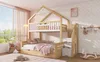 Houten kinderbed met twee niveaus, verkrijgbaar in de maten Productafbeelding-voorbeeld 8