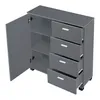 Credenza 'Döbritz' 84x80x28cm grigio scuro Anteprima dell’immagine prodotto 4