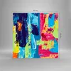 Bilder auf glas - Abstraktion Design Grafik - 60x60cm - Produktbild-Vorschau 3