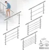 JOIEYOU Nerezové schodiskové zábradlie vonkajšie 160 cm Náhľad obrázku produktu 1