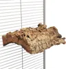 Kork-Sitzbrett XL Papageien ca. 25 x 15 cm mit Metallteilen Produktbild-Vorschau 2