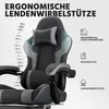 Ergonomischer Gaming Stuhl mit Lendenstütze und Kopfstütze, Produktbild-Vorschau 4