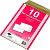10 Versandtaschen C4 Briefumschläge 90g braun o. F. Produktbild-Vorschau 1