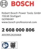 Bosch Kit de nettoyage pour GAS 18V-12 MC Professional noir Voir les images du produit 3