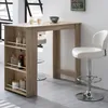 FineBuy Bartisch Sonoma 120 x 60 cm Stehtisch Holz Produktbild-Vorschau 1