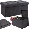 Kruk met opbergruimte, afmetingen 76x38x38 cm, donkergrijs Productafbeelding-voorbeeld 8