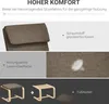 HOMCOM Relaxsessel mit Fußhocker Armlehnensessel Produktbild-Vorschau 4