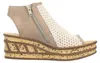 Rieker Keilsandalette Beige Produktbild-Vorschau 8