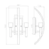 Elstead Mondo LED Wandleuchte G9 2-fach Poliertes Chrom Produktbild-Vorschau 4