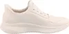 A side view of a single white sneaker. Voir les images du produit