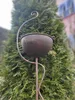 Gartenstecker Schale mit Ranke, dunkelbraun Produktbild-Vorschau 2
