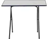 MFG Table de camping/table à ciseaux 60 x 80 cm, blanc/bleu Voir les images du produit 6