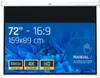 iggual PSIMS159, Manuální, 182,9 cm (72"), 159 cm, 89 cm, Náhled obrázku produktu 1