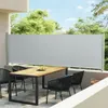 vidaXL Marquise latérale extensible 140x600 cm Gris Voir les images du produit 15