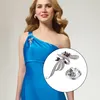 INF Lot de 50 Broches et Pinces à Cravate DIY Argent Voir les images du produit 2