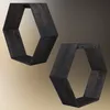 KOTARBAU® Hexagon Wandregal Schwarz 14x47x41 cm Hexagon Produktbild-Vorschau 8