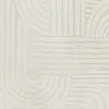 A close-up, textured view of a rug with a geometric pattern. Anteprima dell’immagine prodotto