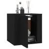 vidaXL TV-Wandschrank Schwarz 40x34,5x40 cm -  TV-Möbel Produktbild-Vorschau 4