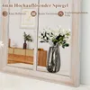 COSTWAY Farmhouse Ramy okienne Lustro, wypukłe lustro Podgląd zdjęcia produktu 4