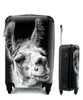 MuchoWow® Koffer Handgepäck Trolley Rollkoffer Kleine Produktbild-Vorschau 1