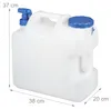 Relaxdays 20l kanystr na vodu, výpustný kohoutek, Náhled obrázku produktu 4