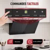 Hotte aspirante sans cadre LEVIVO A+++ 60 cm en mode Voir les images du produit 4