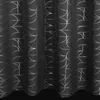 Vorhang EVI schwarz silber  140x250 cm  Ösen Ösenvorhang Produktbild-Vorschau 6