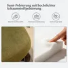 Fluwelen fauteuil voor de woonkamer, comfortabel, dik Productafbeelding-voorbeeld 4