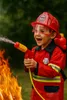 Feuerwehrmann-Kostüm für Kinder inkl. Zubehör – Set mit Produktbild-Vorschau 1