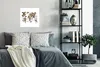 MuchoWow® Poster Weltkarte Kinder - Braun - Weiß 50x50 cm - Produktbild-Vorschau 4