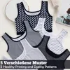 5 Mädchen Bustier aus Baumwolle Sport BH K-0010 152-158 Produktbild-Vorschau 2