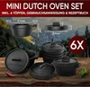 Gusskönig 6er Mini Dutch Oven-Set Rezeptbuch Produktbild-Vorschau 3