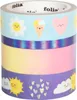 folia Deko-Klebeband Washi-Tape "HOTFOIL SUNNYSIDE" 4 Produktbild-Vorschau 4
