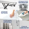 STAHLMANN® XXL-Bügelbrett für Dampfbügelstation [130x48 cm Produktbild-Vorschau 3