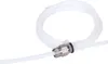 A close-up shot of a white tube with a silver connector, coiled on a white background. Náhľad obrázku produktu