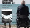 SucceBuy Rollator 2 en 1 et fauteuil de transport pour Voir les images du produit 6