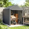 Outsunny Garagenzelt, 1,2x1,79x1,65 m Lagerzelt mit Produktbild-Vorschau 2