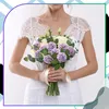 EDIBAZZAR | Set mit 25 künstlichen Rosen in Lila Produktbild-Vorschau 4
