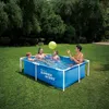 Summer Waves Pool Aufstellpool 213x152x61 cm blau Familie Produktbild-Vorschau 4